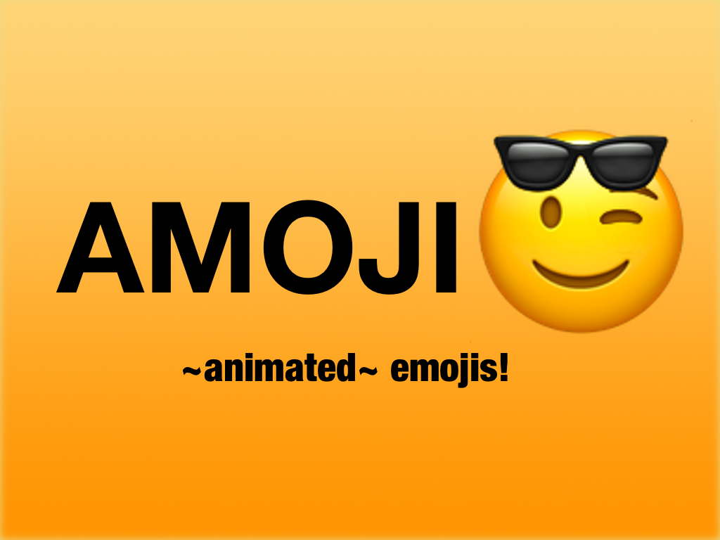 amoji ~ animated emoji iMessage sticker pack artwork
