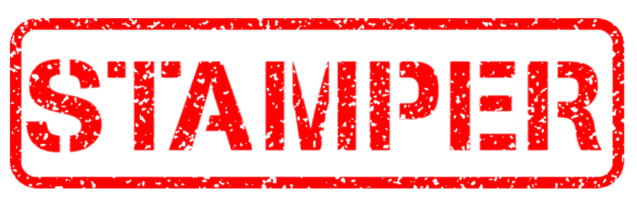 stamper ~ rubber stamp iMessage sticker pack artwork